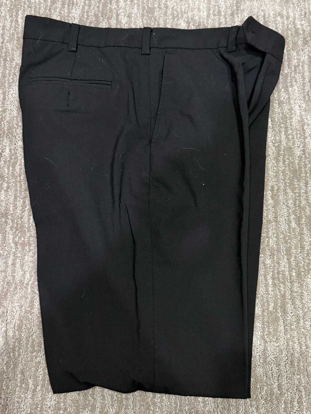 Lands End Classic Black Dress Pants men’s 34x29